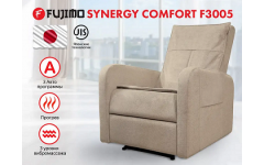 Массажное кресло реклайнер FUJIMO COMFORT CHAIR F3005 FMF Ваниль (Sakura 4)